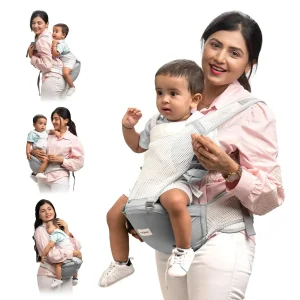 Baybee Flownest Baby Carrier for New Born 6 in 1 Hip Seat Front and Back Carry