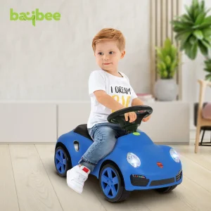 Baybee Bolt Push Ride on Car for Kids, Rideons Cars with Music