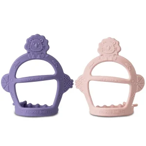 Baybee Silicone Baby Wrist Teether, BPA Free 100% Food Grade Silicone Teether for Babies (Pack of 2)