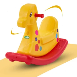 BAYBEE Boy's and Girl's Baby Plastic Horse Ride Rocking Chair