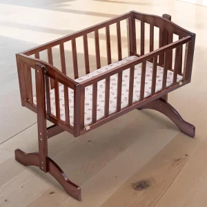 Baybee Bumble Wooden Cradle for New Born Baby